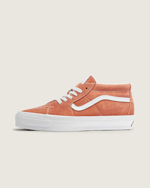 Vans sk8 hi cuir marron cheap