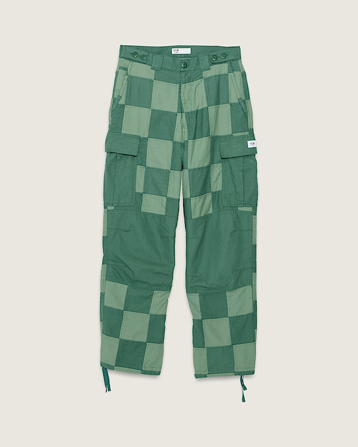 OTW Patchwork Cargo Pants in Myrtle Green Vans