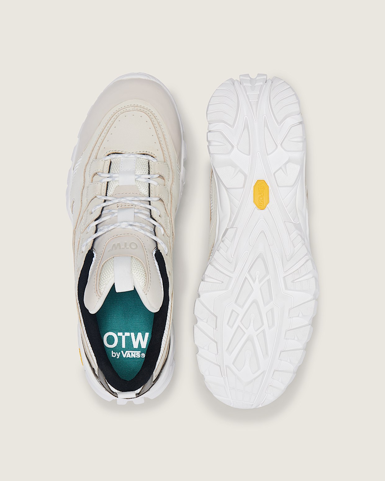 OTW Speed Vibram in Rock Salt Off White Vans