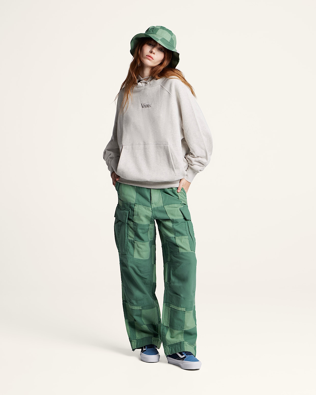 Vans green pants discount