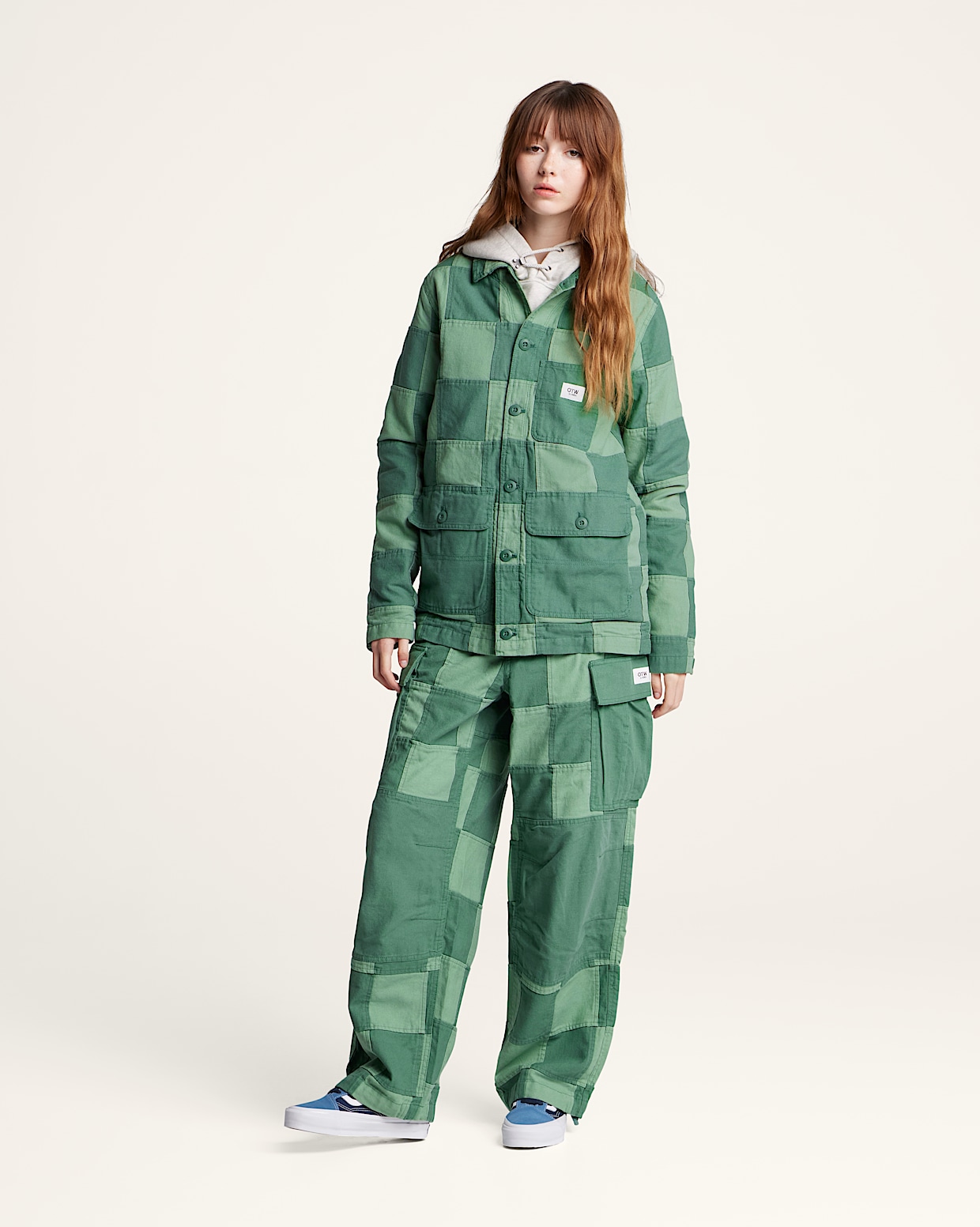 Vans green coat top