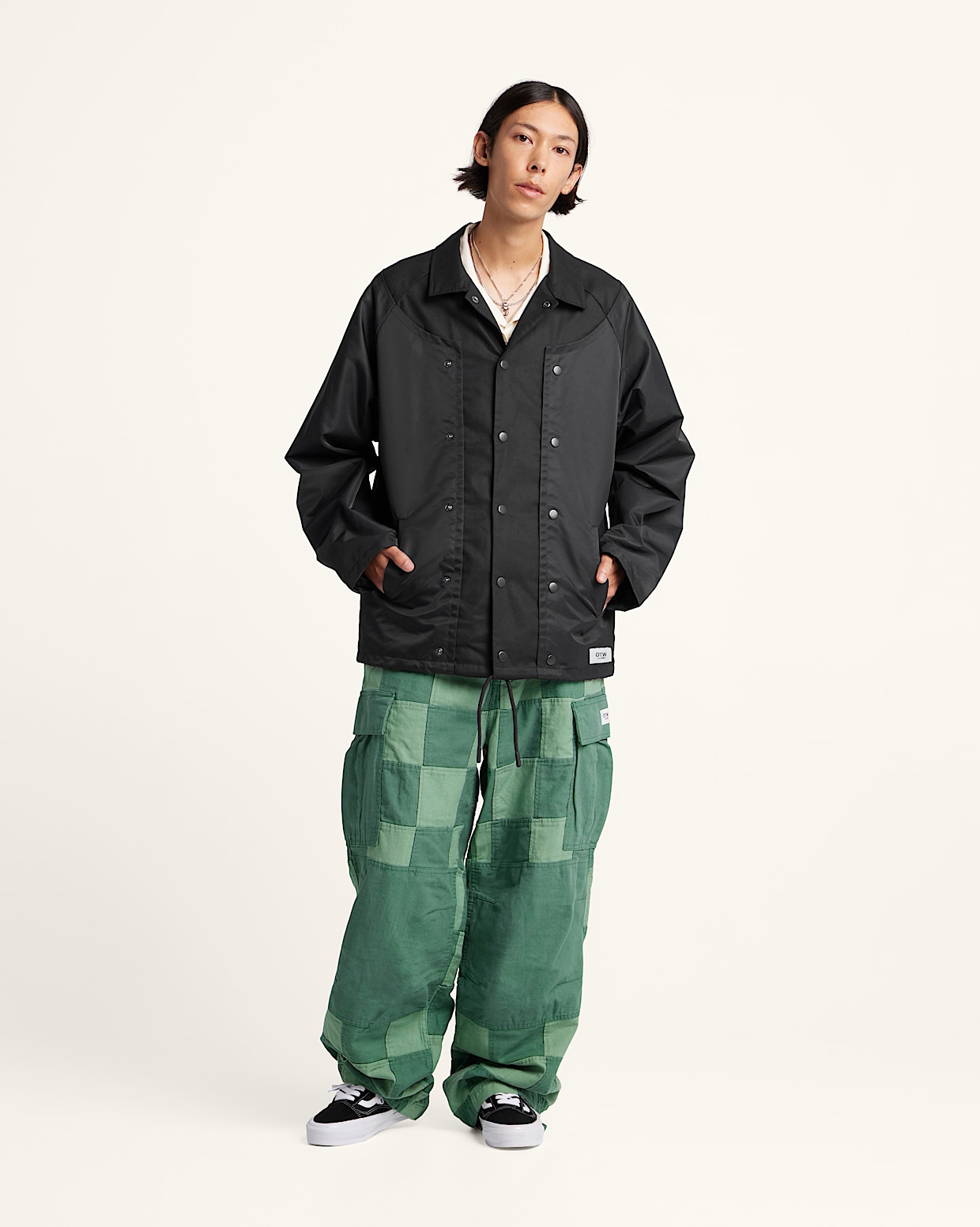 Vans coach jacket top