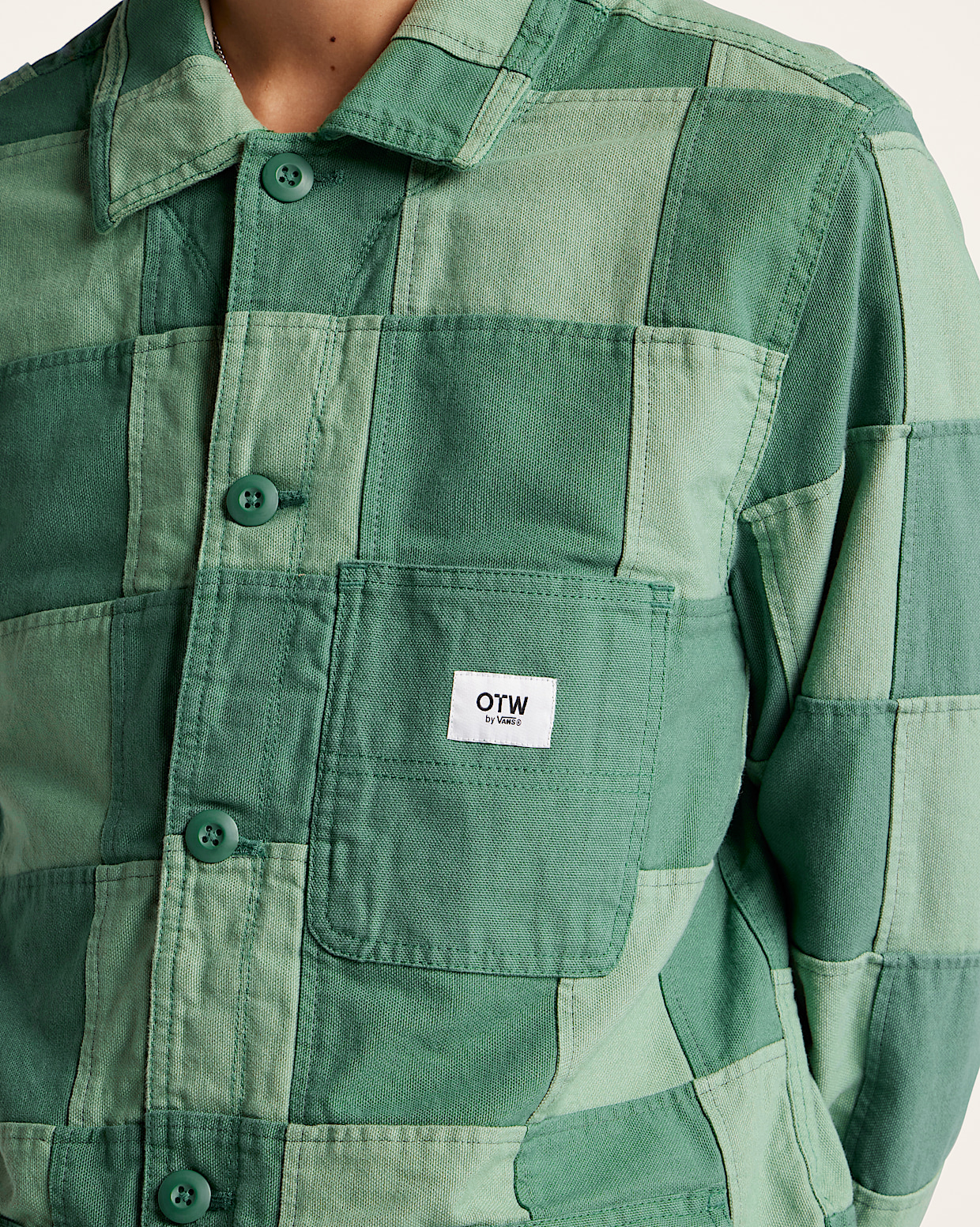 Vans green coat online