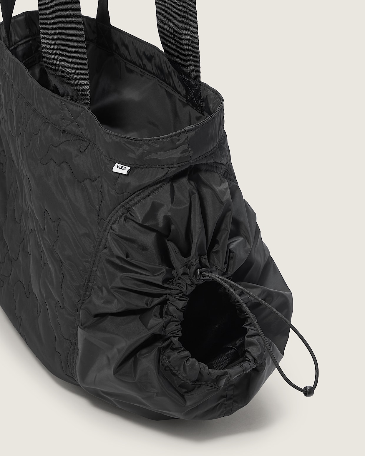 Vans black tote bag 2025