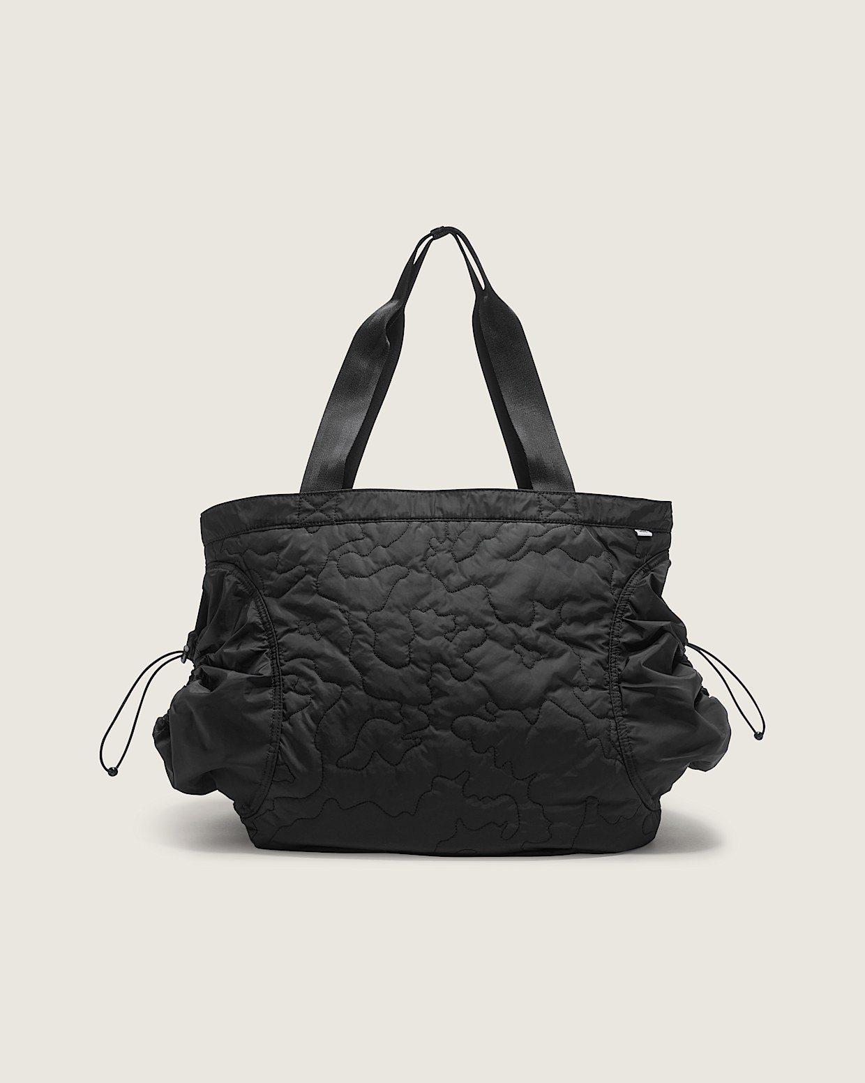 Premium Quilted Camo Cargo Tote in Black | Vans