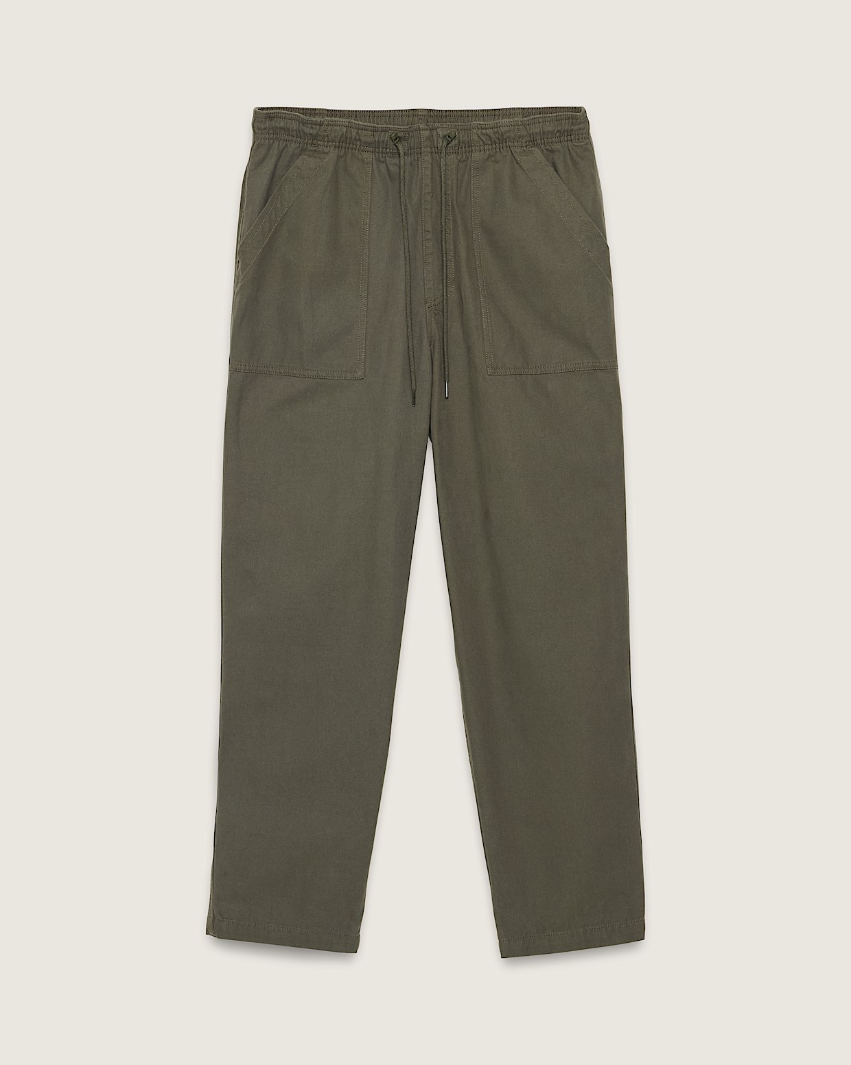 Premium Twill Trouser in Grape Leaf Green | Vans