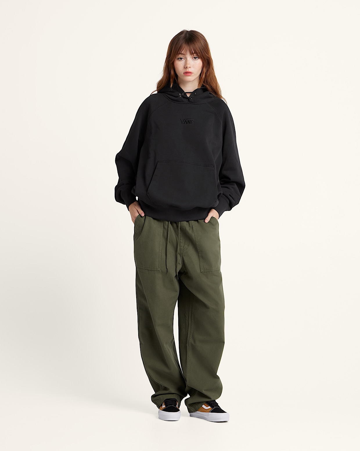 Vans green pants discount