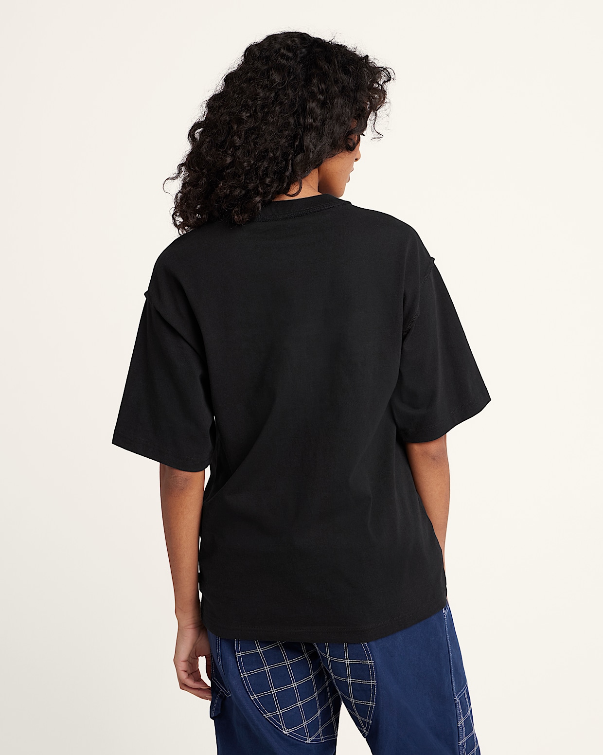 Premium Logo Short Sleeve T Shirt in Black Vans