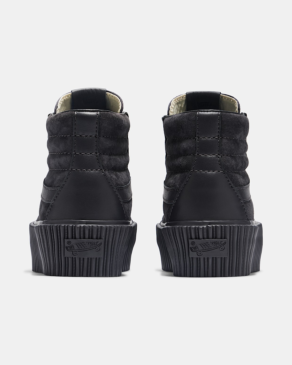 Premium Sk8 Hi 38 Reissue Platform in Onyx Black Vans