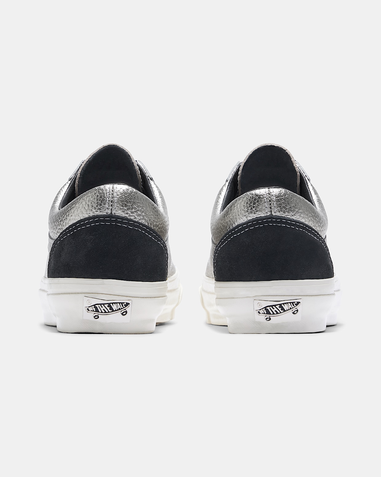 Silver and black vans store