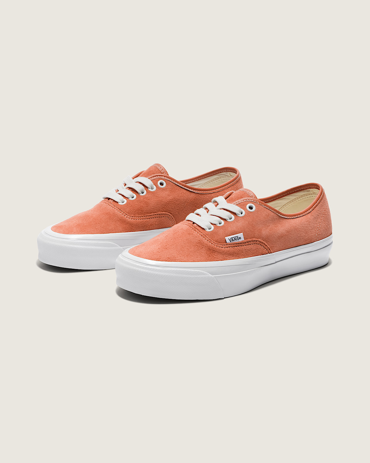 Orange and red vans top