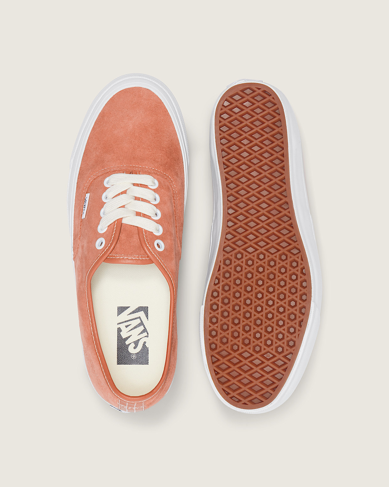 Vans authentic naranja top