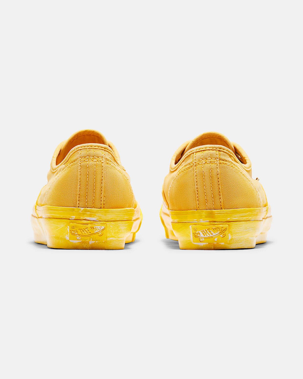 Off white vans yellow tape top