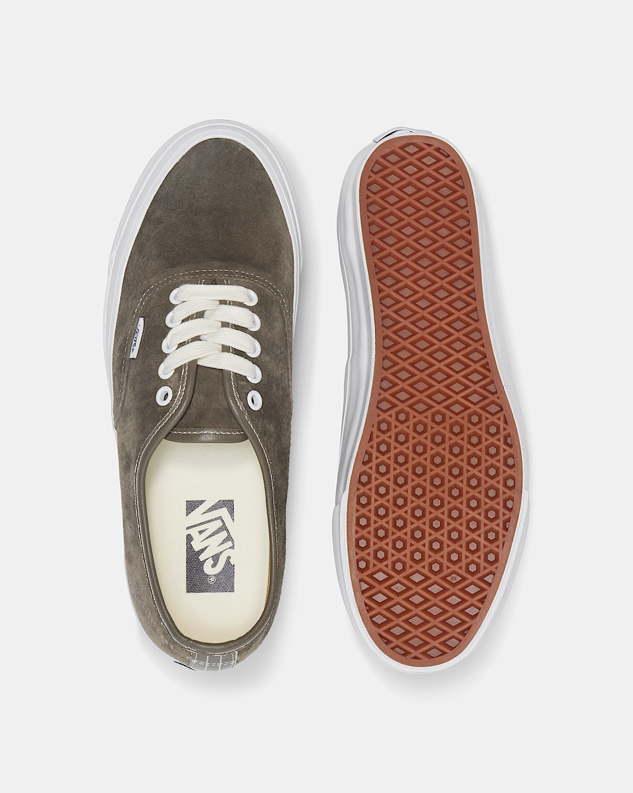 Vans authentic premium leather outlet