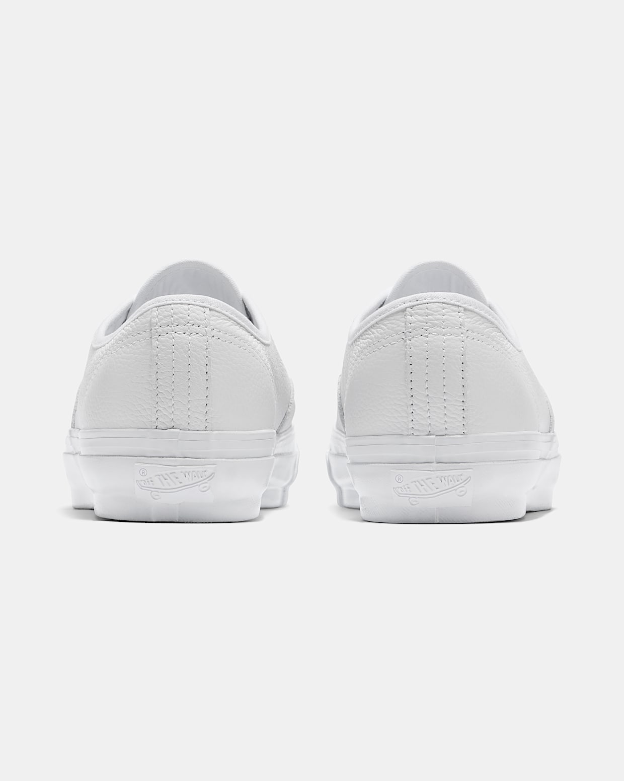 Vans bianche in pelle on sale