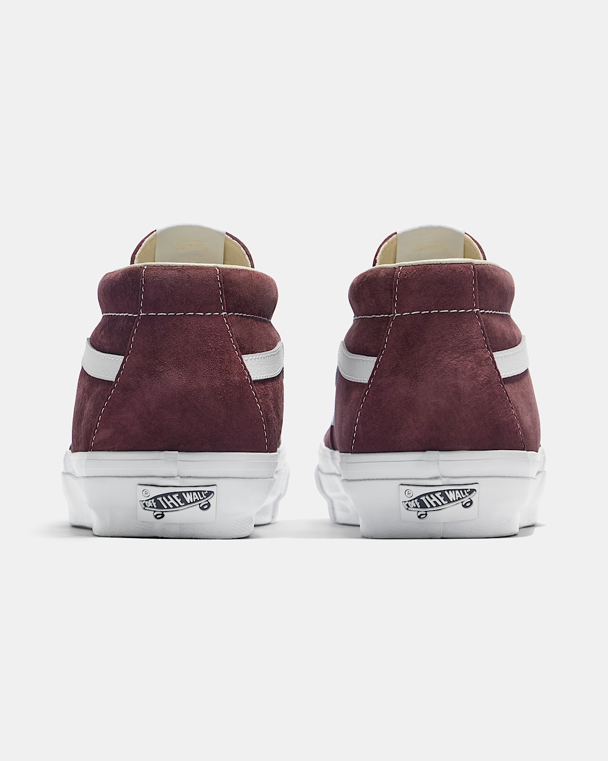 Premium Sk8 Mid 83 in Port Royale Burgundy Vans