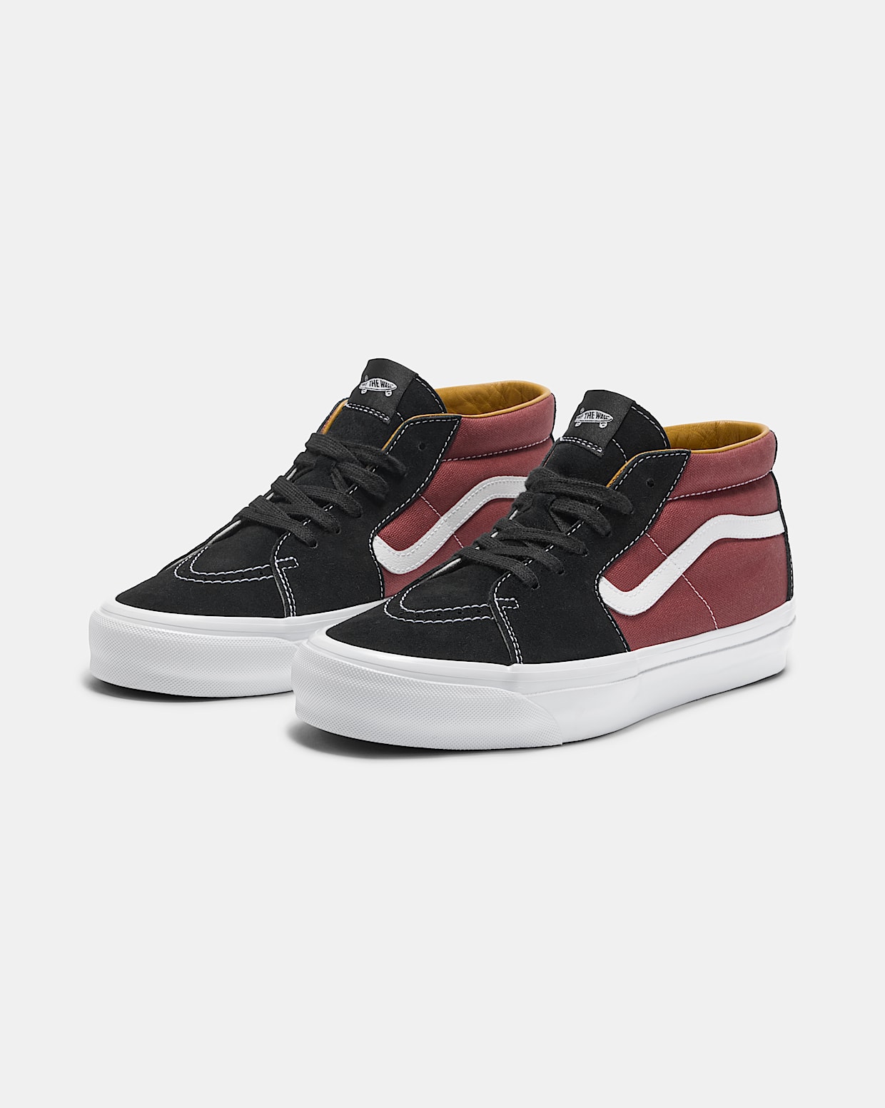 Maroon vans high top on sale