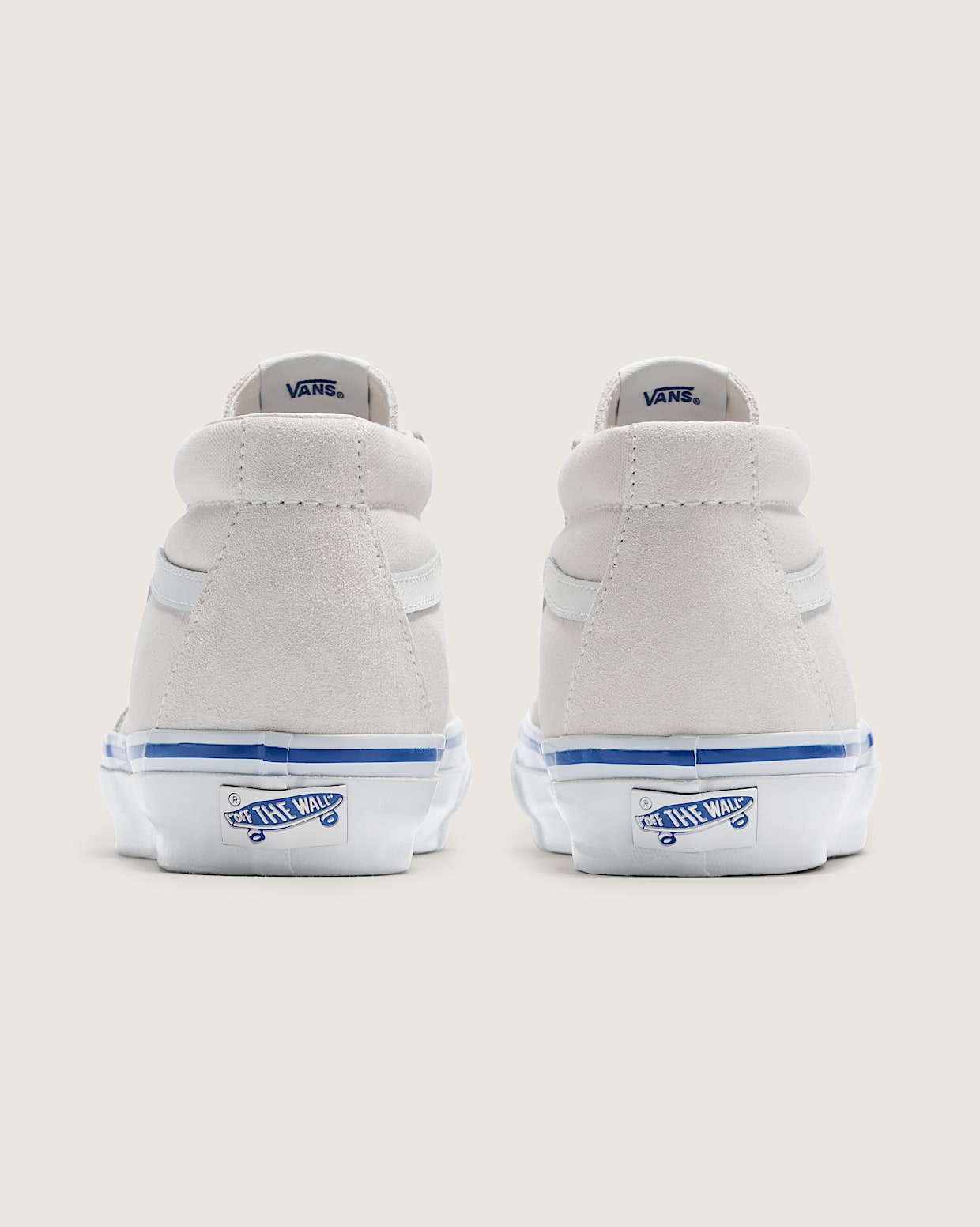 Vans off white high tops 2025