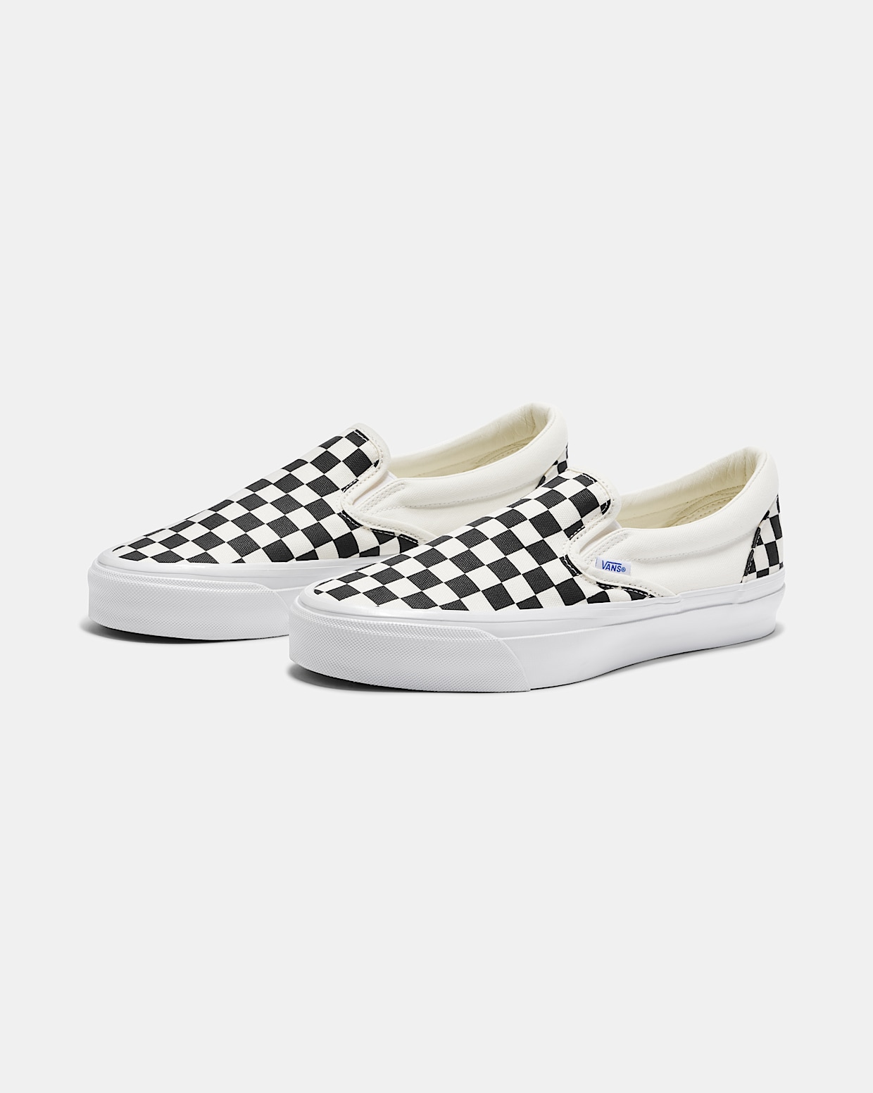 Vans checkerboard off white cheap