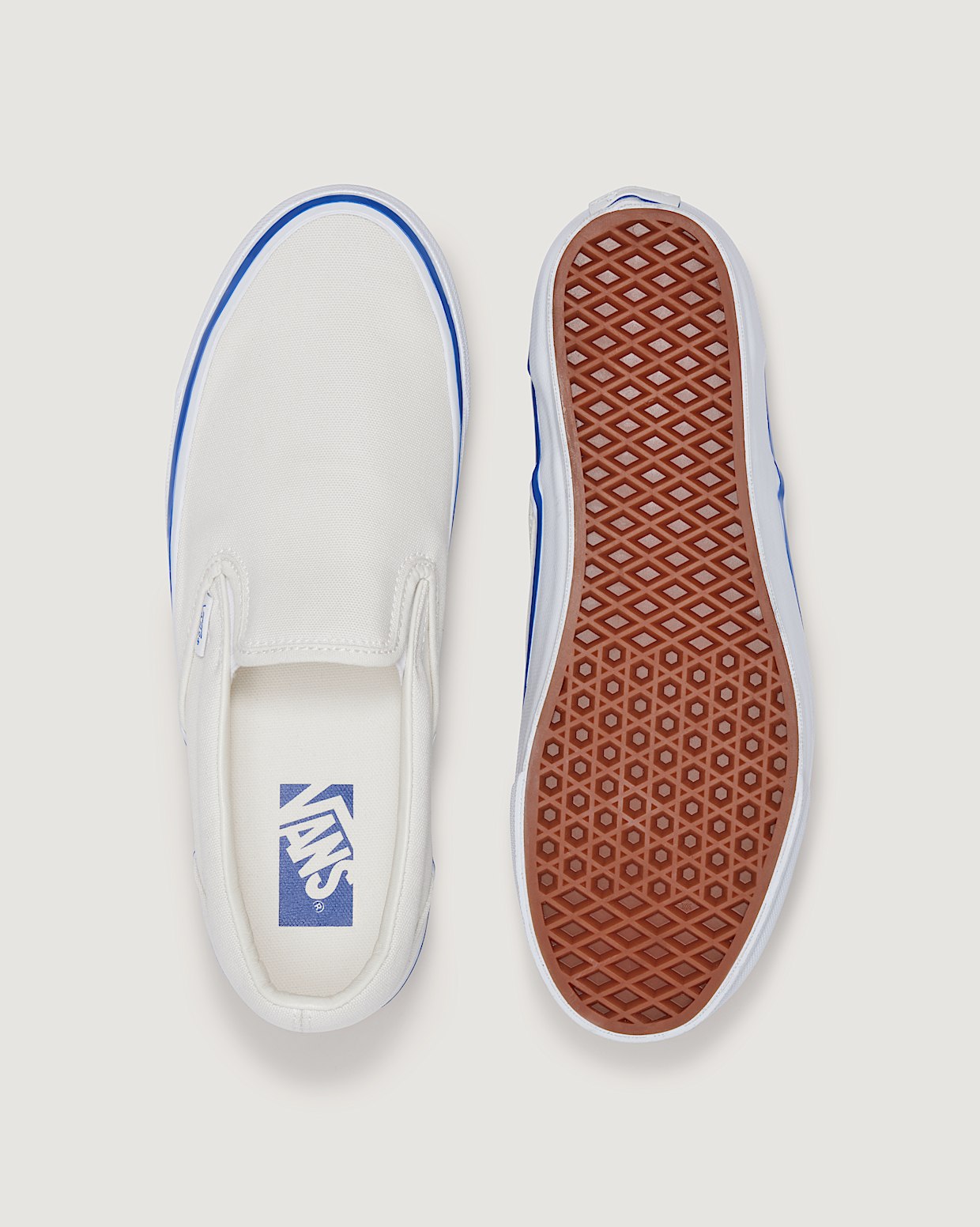 Premium Slip On 98 in Off White Vans