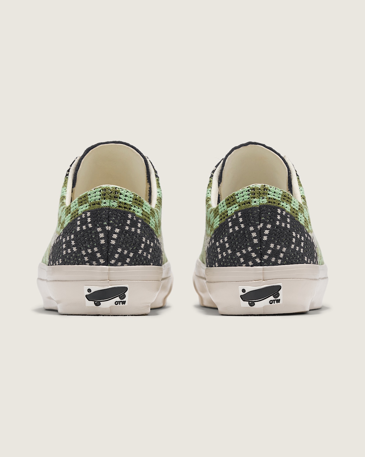 OTW Old Skool 36 Engineered Knit in Tap Shoe Green Vans