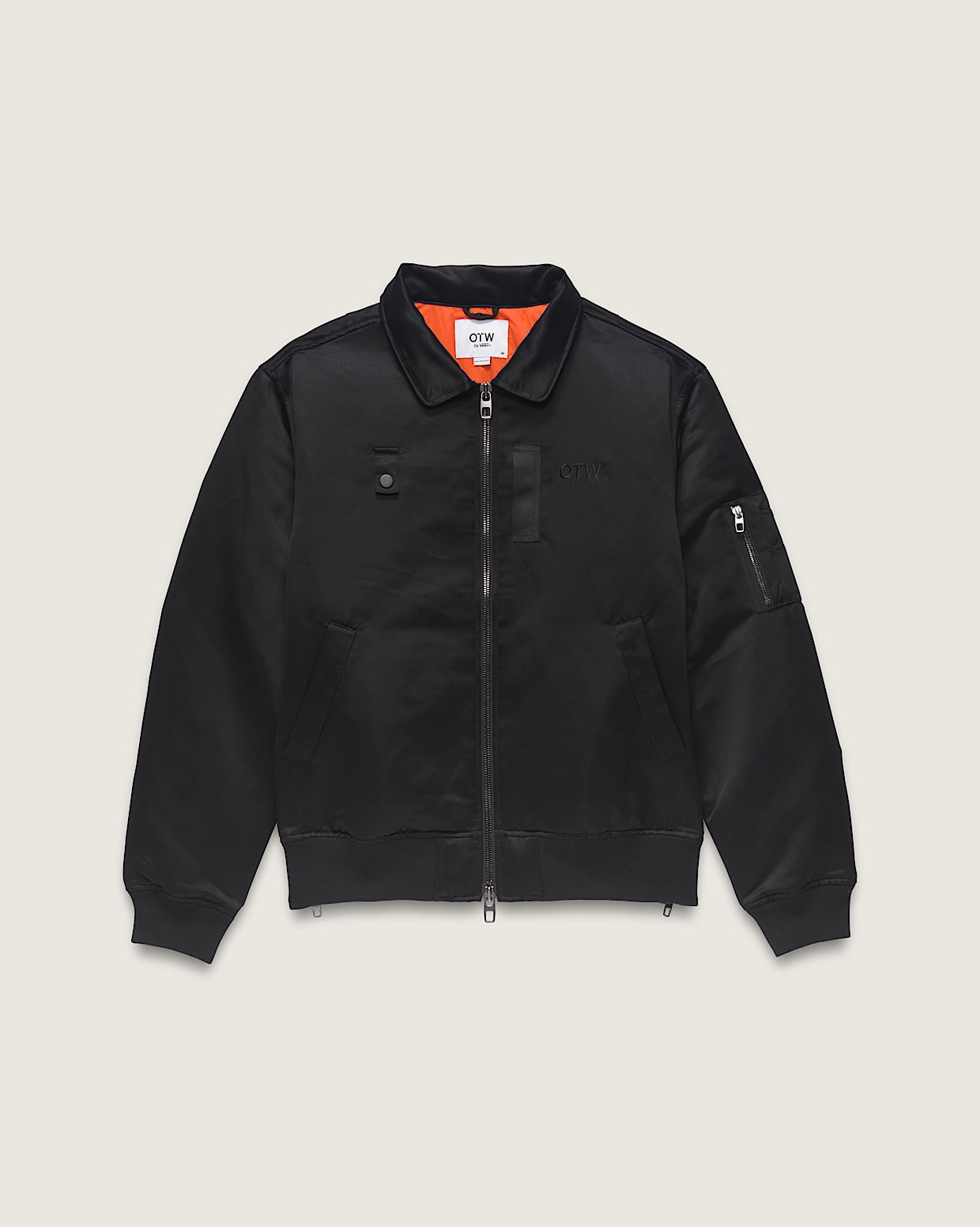 OTW Bomber Jacket in Black Vans