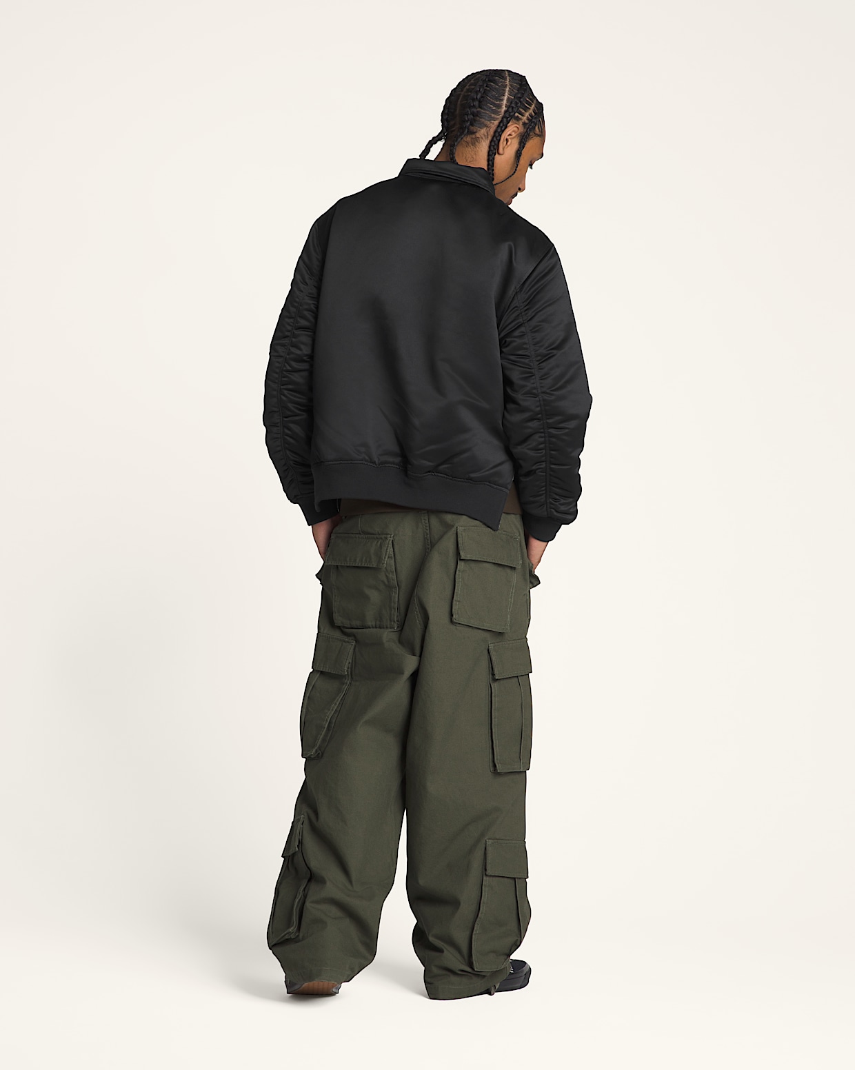 OTW Bomber Jacket in Black Vans