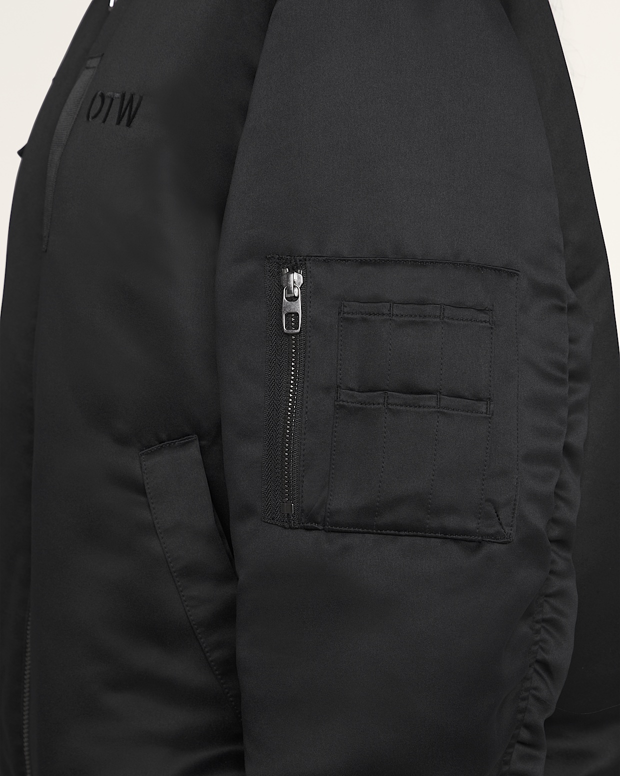Vans black bomber jacket online