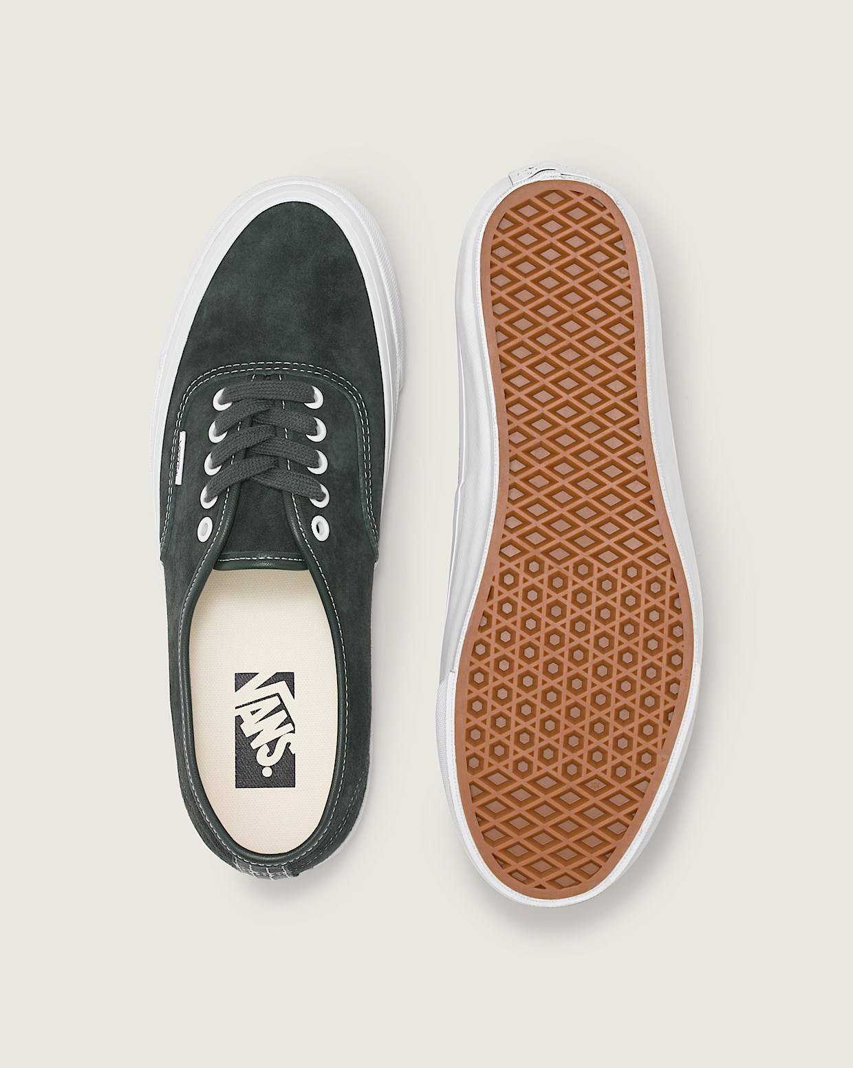 Premium Authentic 44 Suede in Scarab Black Vans