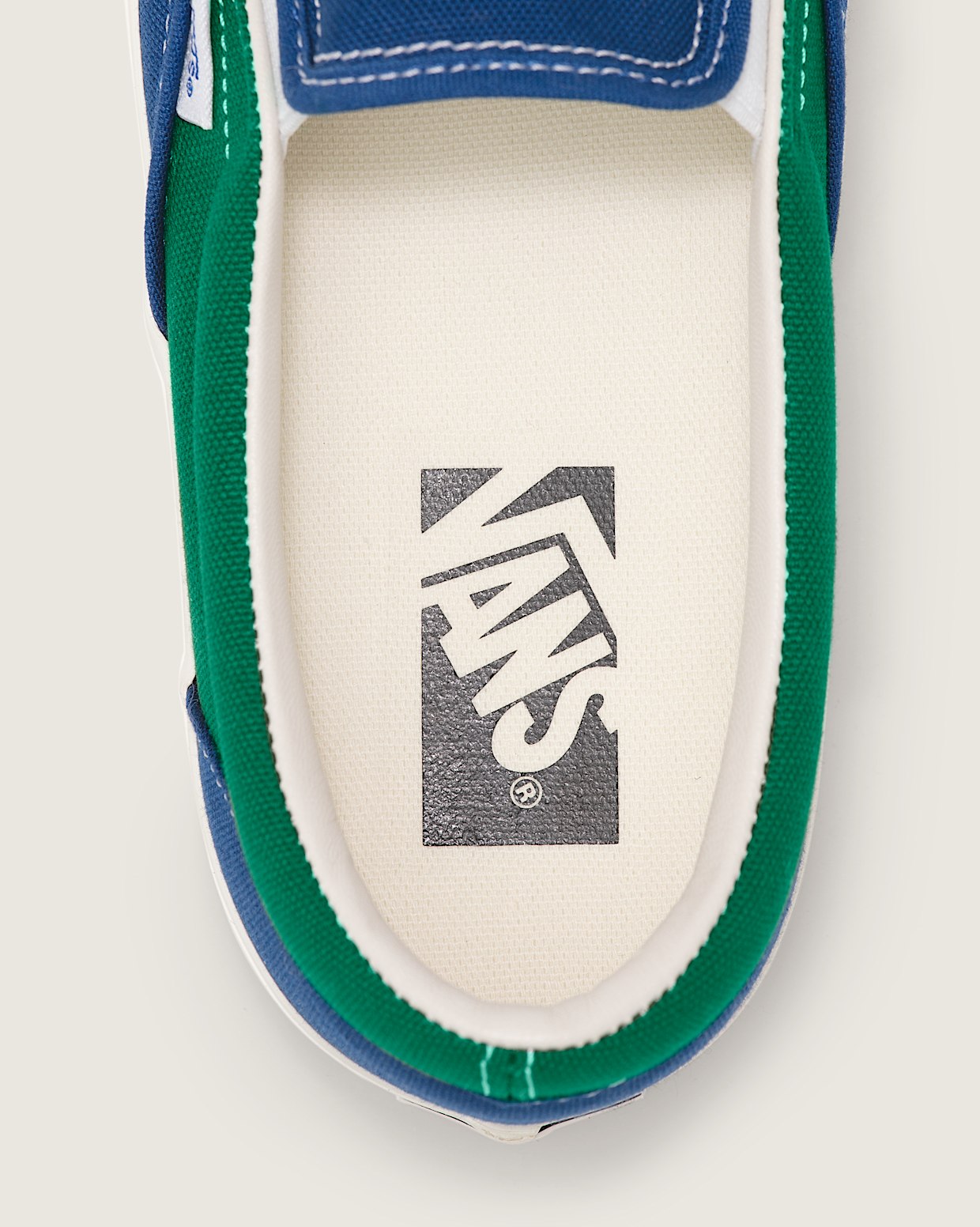 Premium Slip On 98 in BMX Blue Green Vans
