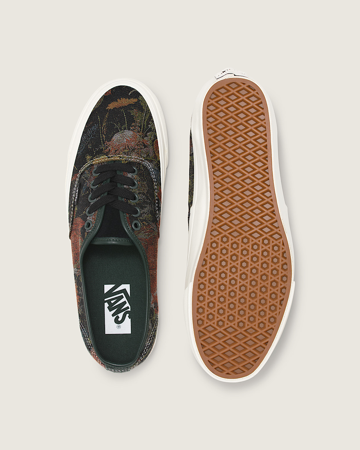  2024年おすすめのアイテム満載 Jacquard 44 Authentic Premium in Vans | Black Floral トップス