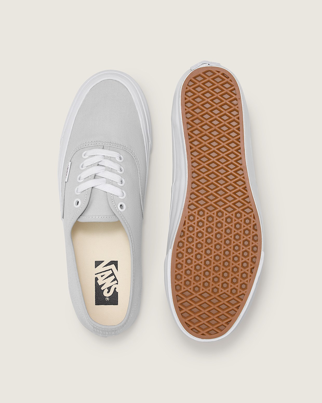 Premium Authentic 44 in Lunar Rock Grey Vans