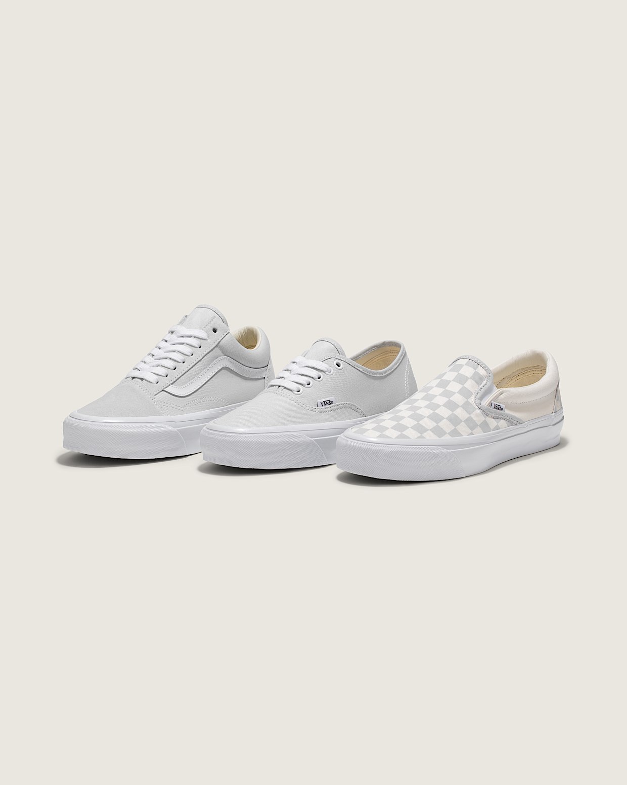 Vans slip on grey checkered outlet