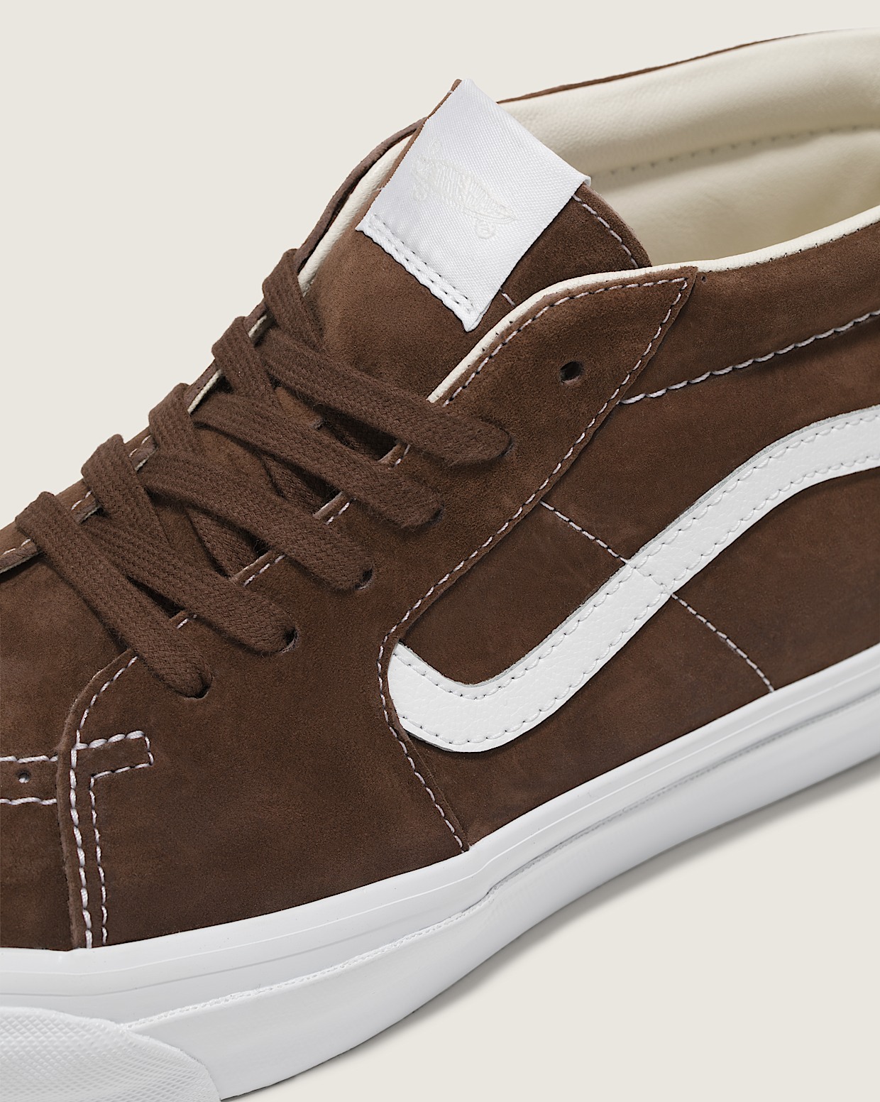 Vans sk8 mid leather on sale