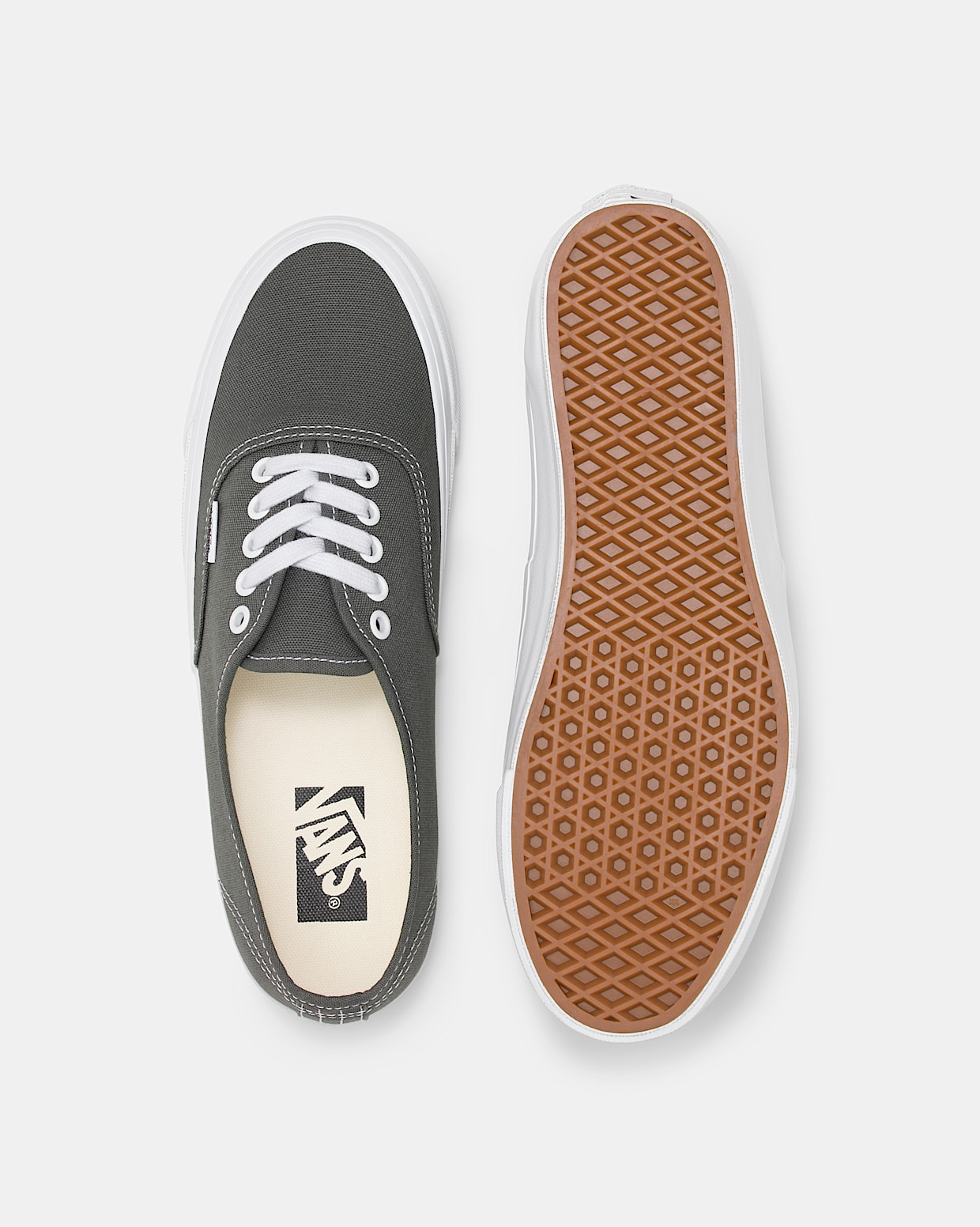 Premium Authentic 44 in Gunmetal Black Vans