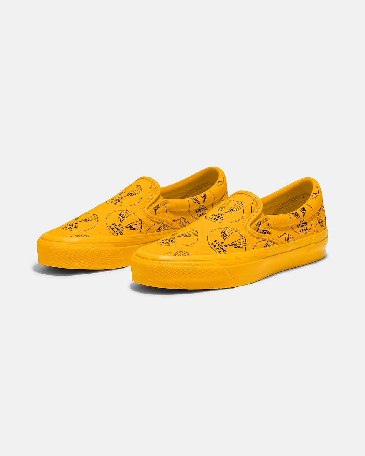 OTW BY VANS X S.R. STUDIO. LA. CA. Slip On 98 Vibram in Gold Fusion Vans