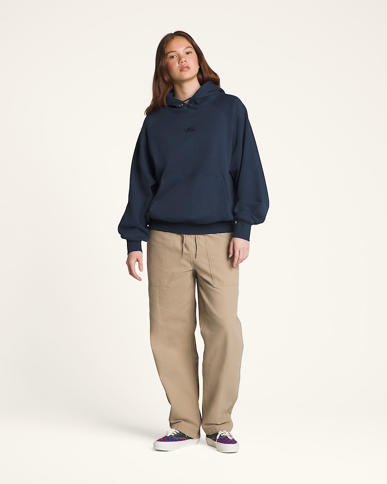 Premium Hoodie Fleece in Outer Space Black Vans