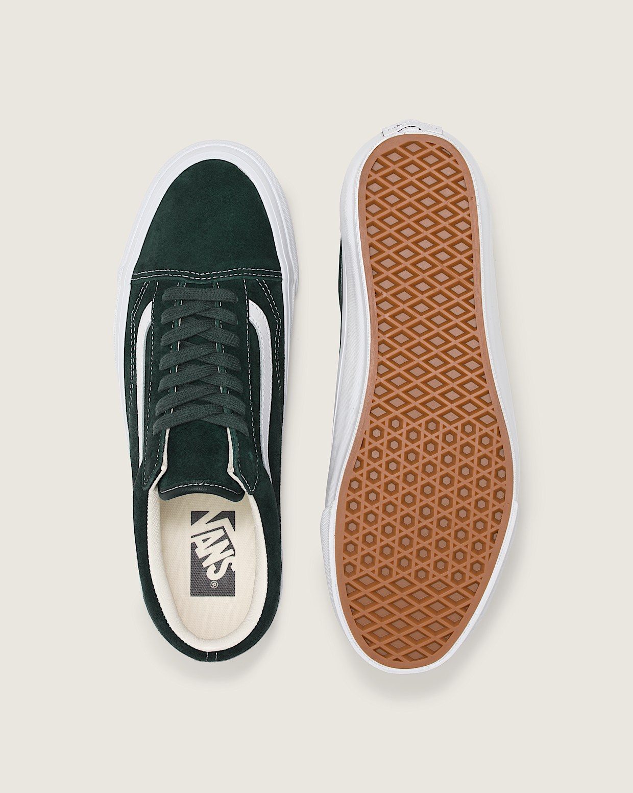 Vans old skool varsity suede discount