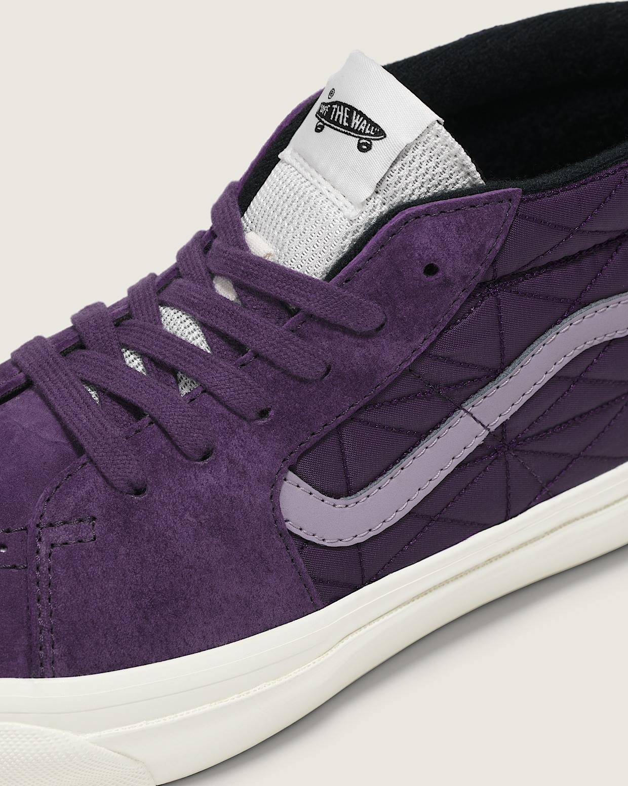 Vans grey purple discount