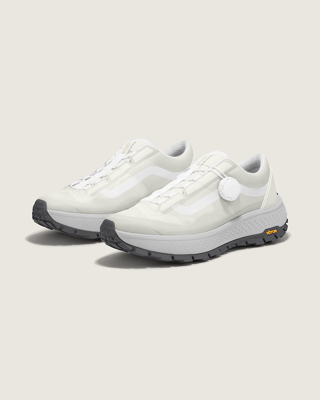 OTW Old Skool 36 Trail Vibram in White & Grey | Vans