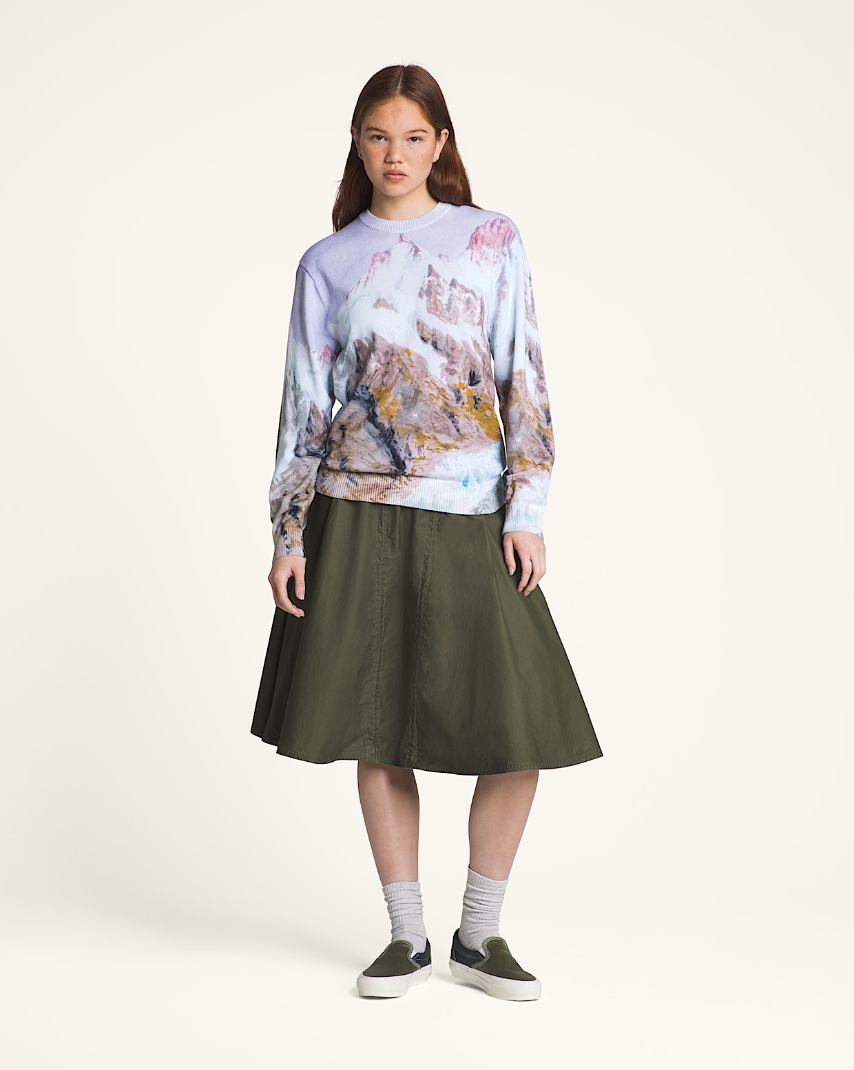 Vans patchwork sweater on sale
