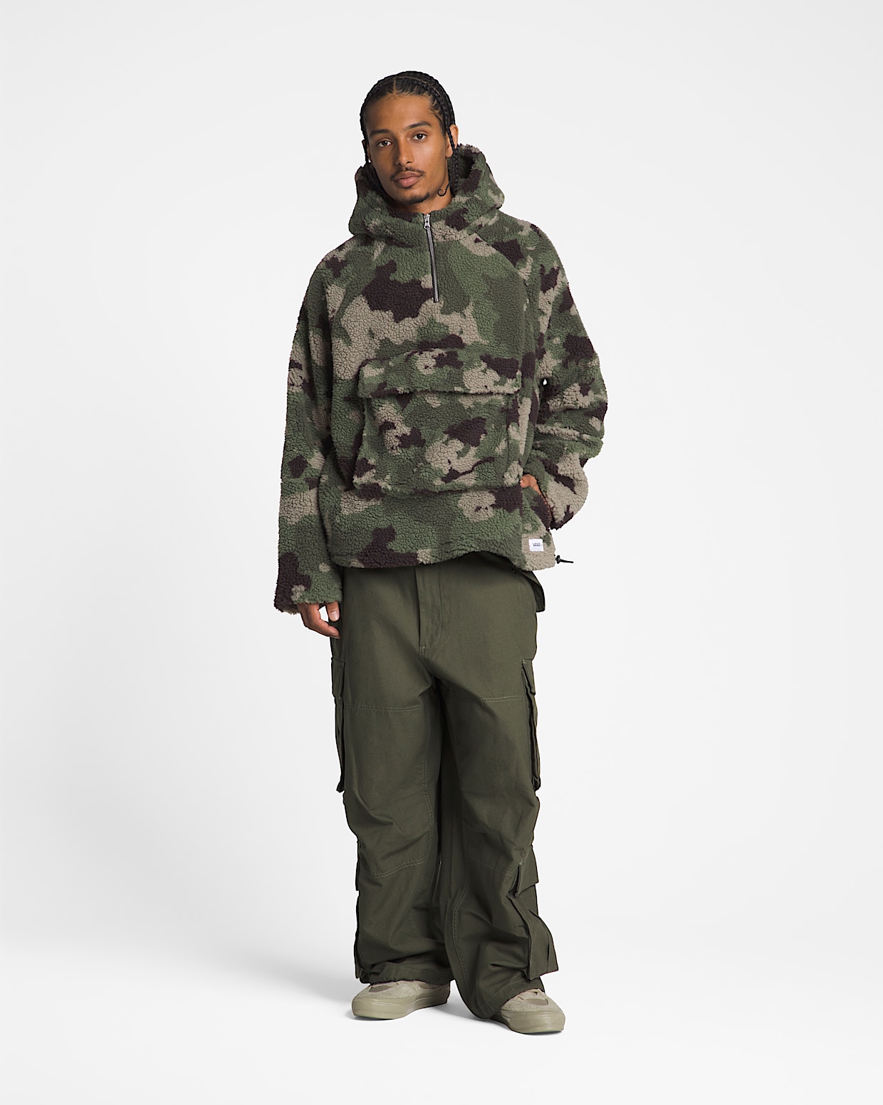 Vans sherpa hoodie top