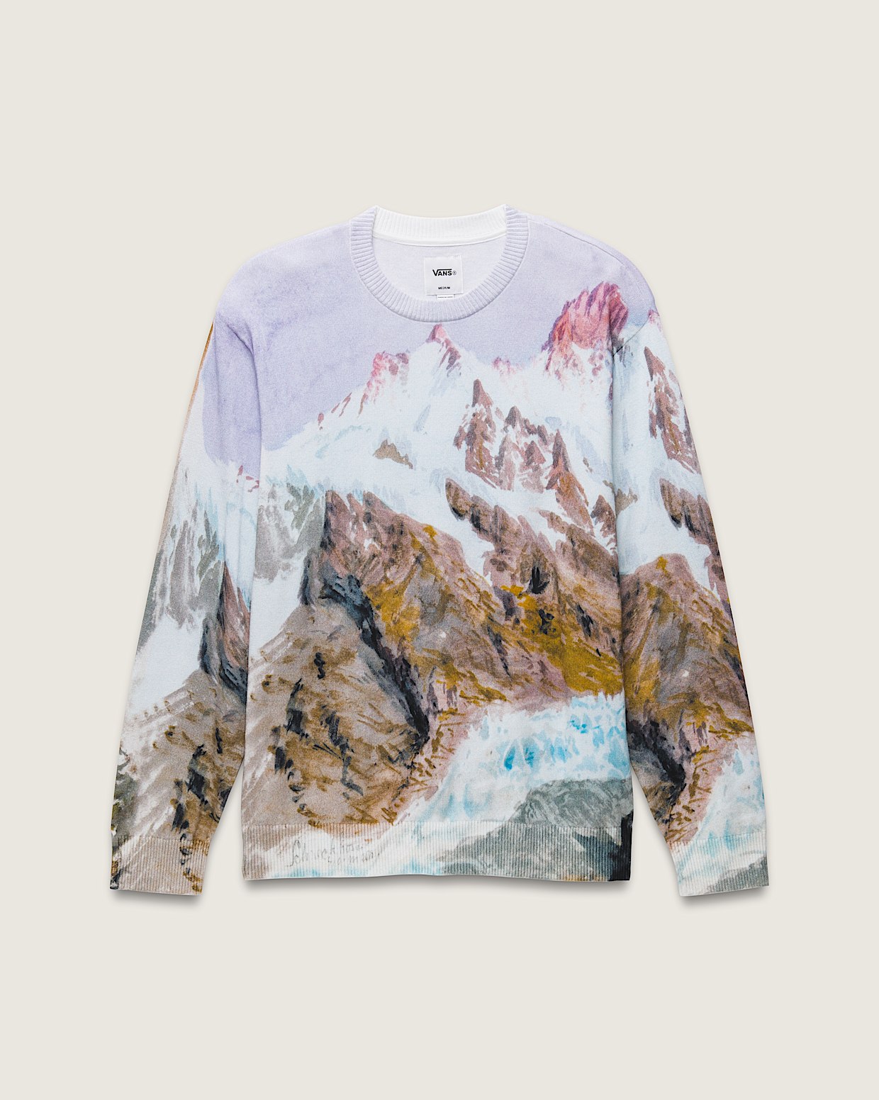 Vans white sweater shop