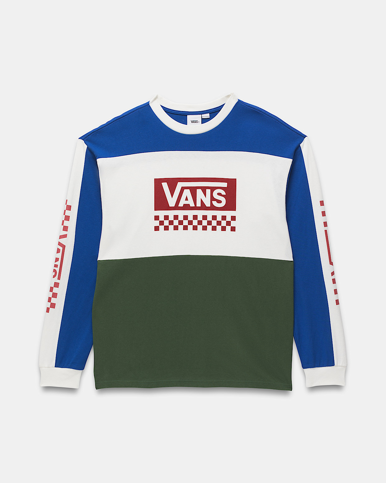 Long sleeve t shirt vans clearance