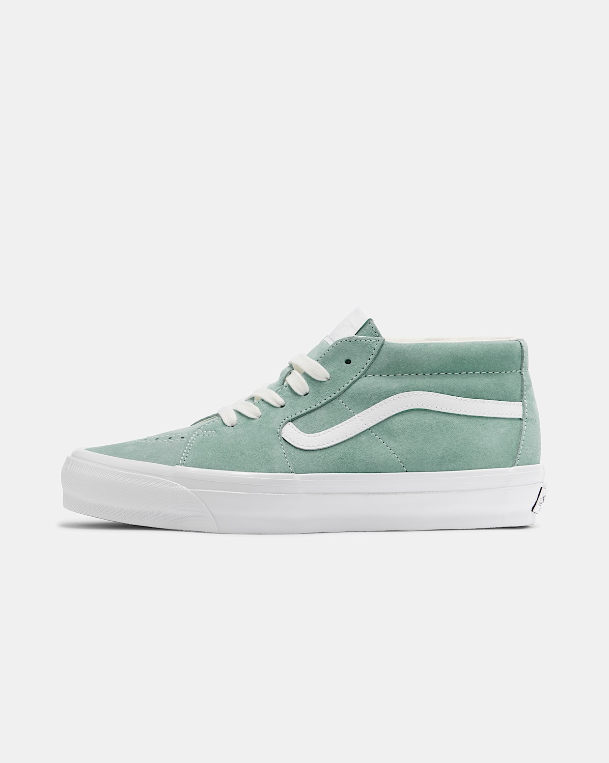 Vans sk8 mid green hot sale