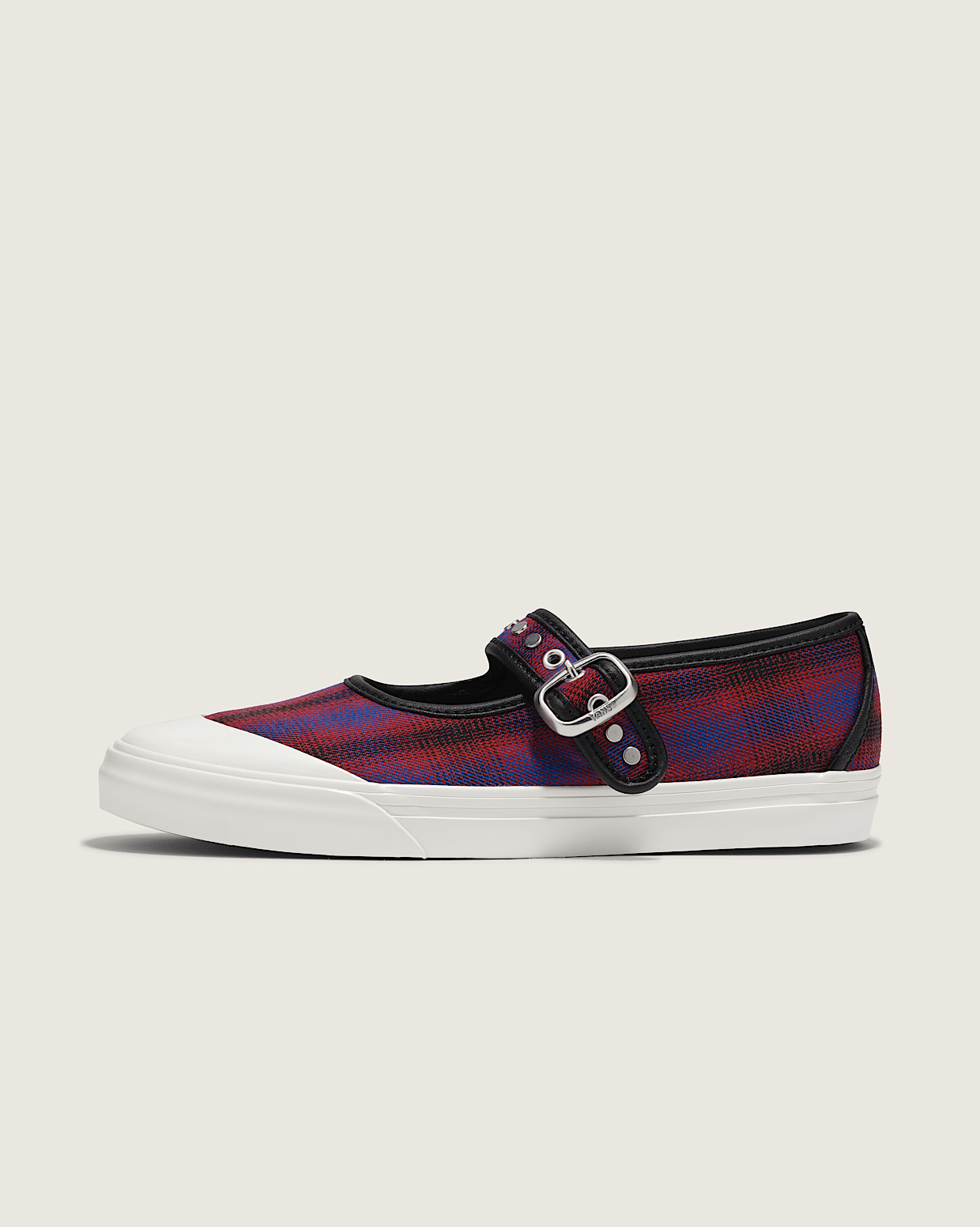 Premium Mary Jane Lo Pro in Prep Plaid Chili Pepper Red Vans