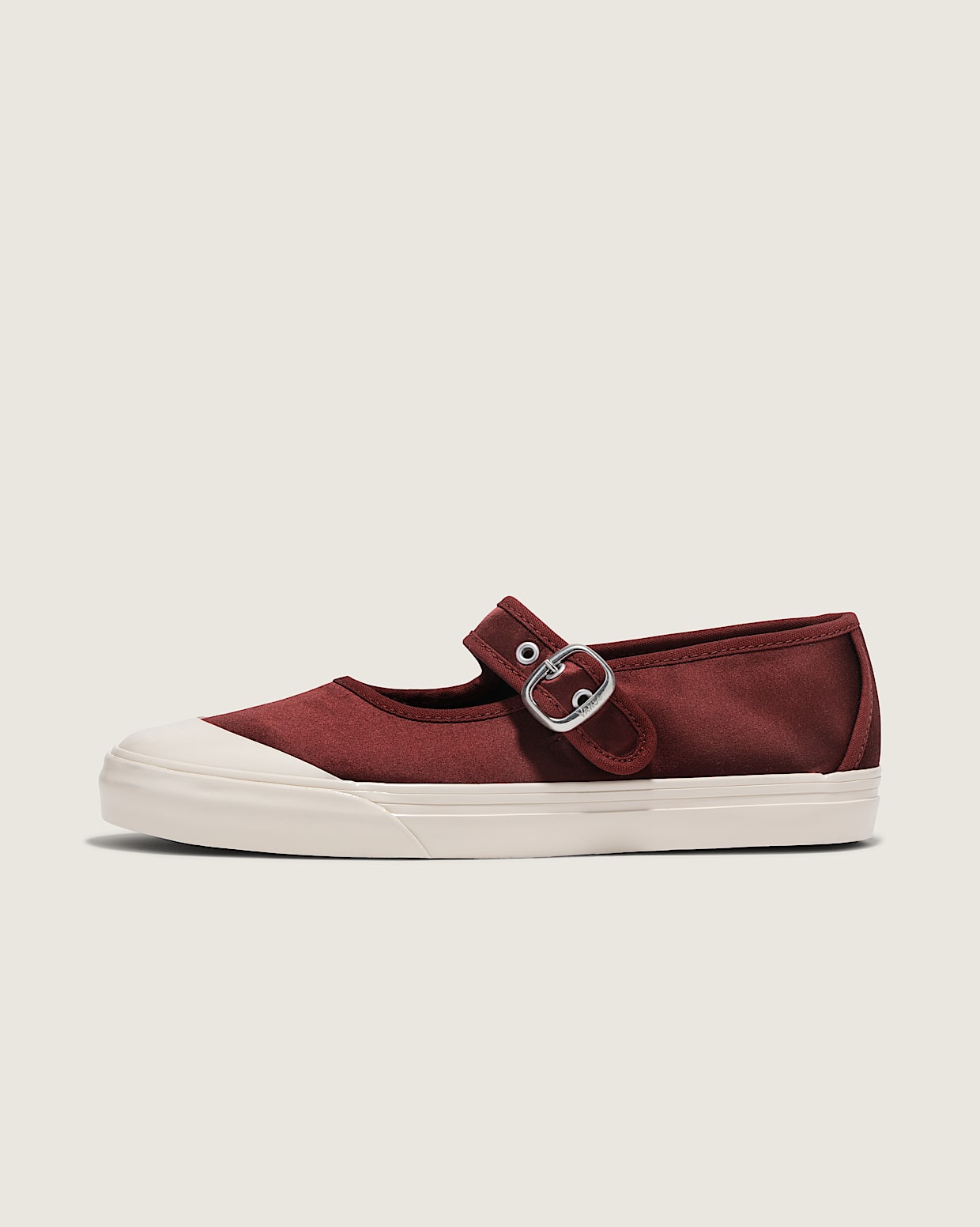 Premium Mary Jane Lo Pro Satin in Madder Brown Vans