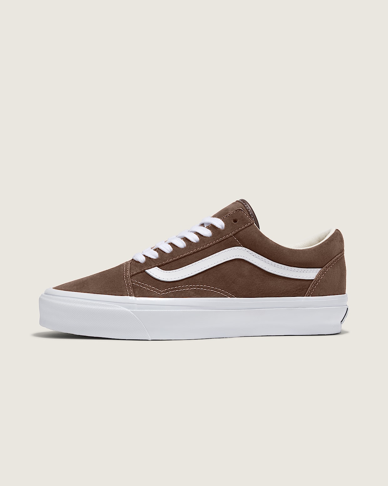 Premium Old Skool Suede in Potting Soil Brown Vans