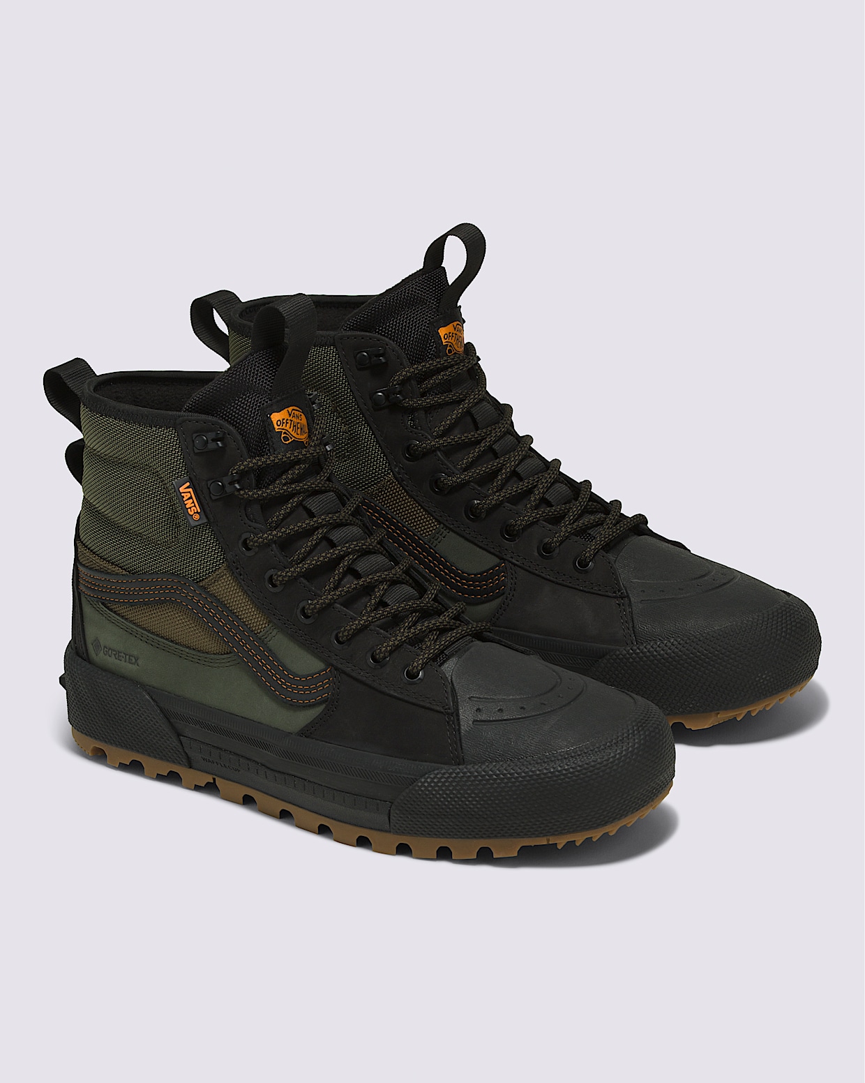 Sk8 Hi GORE TEX MTE 3 Shoe in Olive Black Vans
