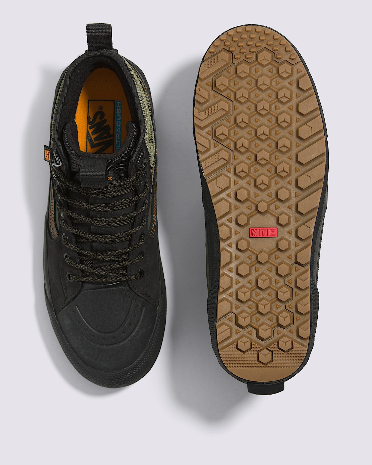 Sk8-Hi GORE-TEX MTE-3 Shoe in Olive/Black | Vans
